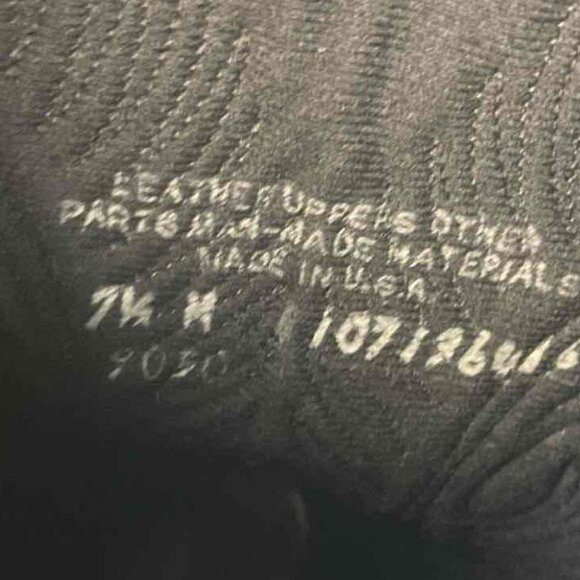 Abilene Josephine 11” Black Cowhide Round Toe Boot Womens Size 7.5 - Picture 8 of 10